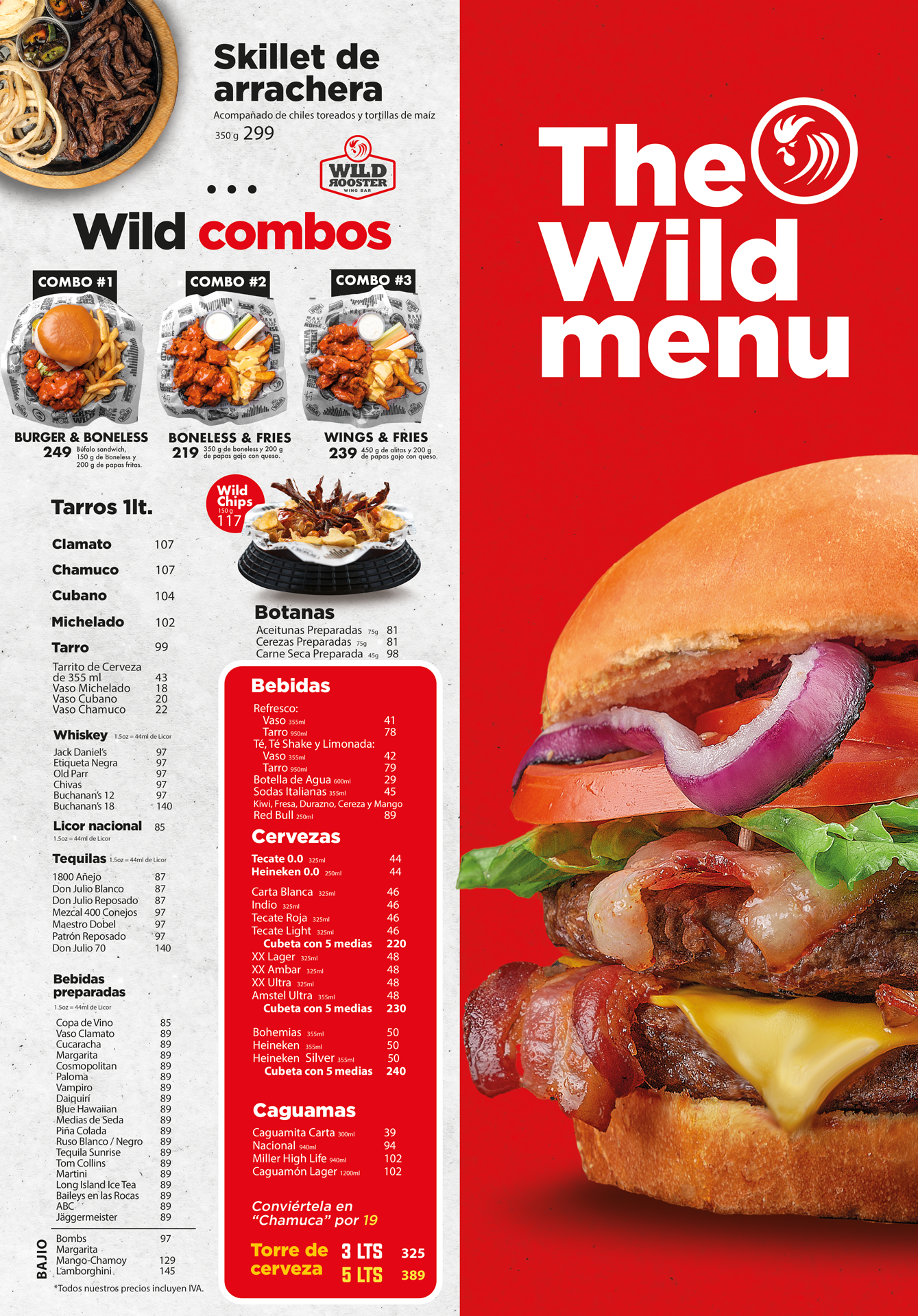 Menu Wild