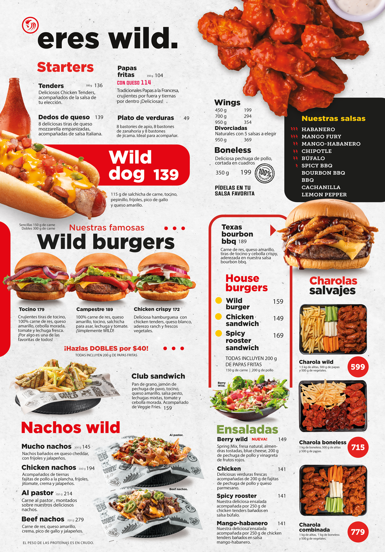 Menu Pockets